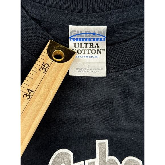 Mens Chicago White Sox Hey Cub Fans Shirt Size L Gildan Modern Tag Ring Finger - Picture 5 of 15